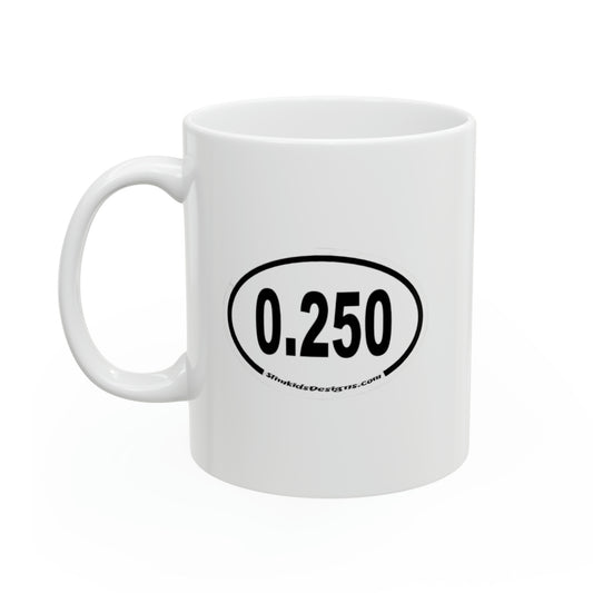 Quarter-Mile Drag racing Coffee Cup